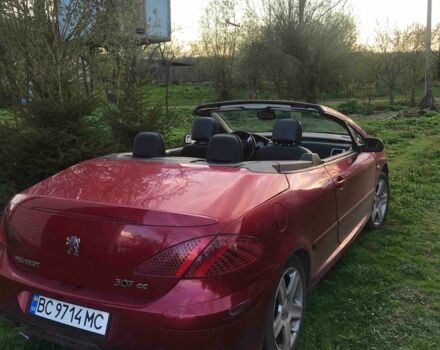 Красный Пежо 307, объемом двигателя 2 л и пробегом 2 тыс. км за 3274 $, фото 1 на Automoto.ua