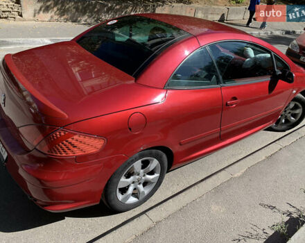 Красный Пежо 307, объемом двигателя 2 л и пробегом 161 тыс. км за 5800 $, фото 5 на Automoto.ua