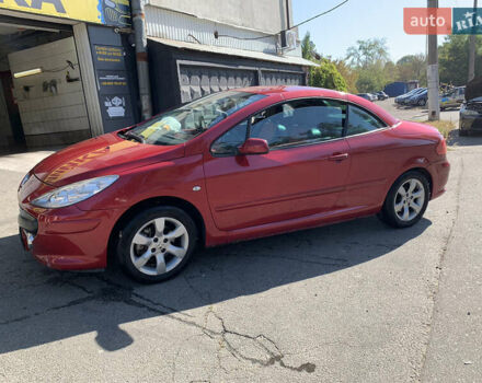 Красный Пежо 307, объемом двигателя 2 л и пробегом 161 тыс. км за 5800 $, фото 9 на Automoto.ua