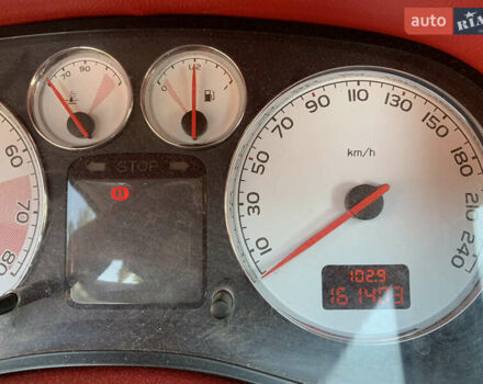 Красный Пежо 307, объемом двигателя 2 л и пробегом 161 тыс. км за 5800 $, фото 19 на Automoto.ua