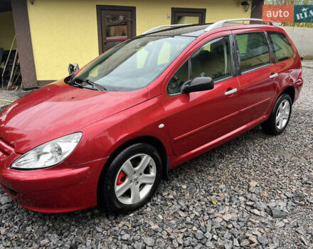 Красный Пежо 307, объемом двигателя 2 л и пробегом 320 тыс. км за 2200 $, фото 7 на Automoto.ua