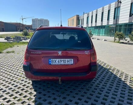 Червоний Пежо 307, об'ємом двигуна 2 л та пробігом 379 тис. км за 4000 $, фото 7 на Automoto.ua