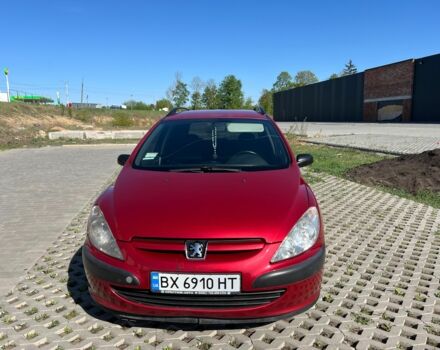 Червоний Пежо 307, об'ємом двигуна 2 л та пробігом 379 тис. км за 4000 $, фото 4 на Automoto.ua