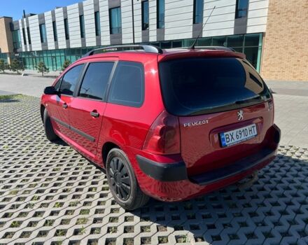 Червоний Пежо 307, об'ємом двигуна 2 л та пробігом 379 тис. км за 4000 $, фото 6 на Automoto.ua