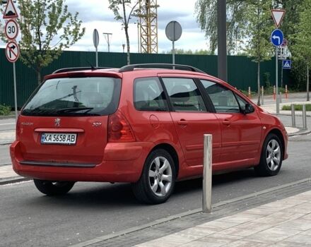 Червоний Пежо 307, об'ємом двигуна 0.16 л та пробігом 321 тис. км за 3999 $, фото 4 на Automoto.ua