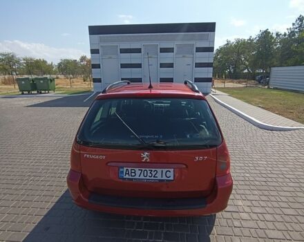 Красный Пежо 307, объемом двигателя 1.6 л и пробегом 328 тыс. км за 3499 $, фото 7 на Automoto.ua