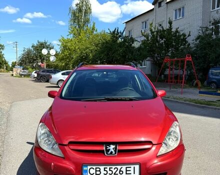 Червоний Пежо 307, об'ємом двигуна 1.6 л та пробігом 328 тис. км за 3150 $, фото 1 на Automoto.ua