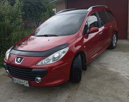 Червоний Пежо 307, об'ємом двигуна 2 л та пробігом 170 тис. км за 4200 $, фото 15 на Automoto.ua