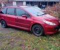Красный Пежо 307, объемом двигателя 1.62 л и пробегом 161 тыс. км за 3800 $, фото 1 на Automoto.ua