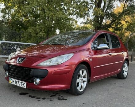 Червоний Пежо 307, об'ємом двигуна 2 л та пробігом 127 тис. км за 4200 $, фото 7 на Automoto.ua