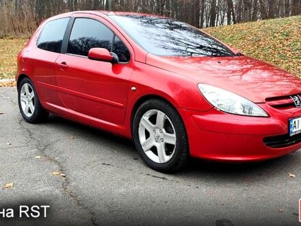 Червоний Пежо 307, об'ємом двигуна 2 л та пробігом 199 тис. км за 3900 $, фото 1 на Automoto.ua