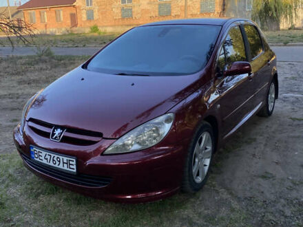 Червоний Пежо 307, об'ємом двигуна 2 л та пробігом 250 тис. км за 3500 $, фото 1 на Automoto.ua