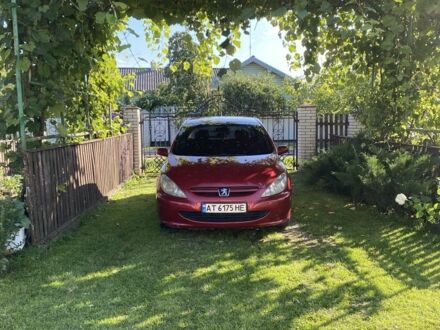 Червоний Пежо 307, об'ємом двигуна 2 л та пробігом 338 тис. км за 3550 $, фото 1 на Automoto.ua