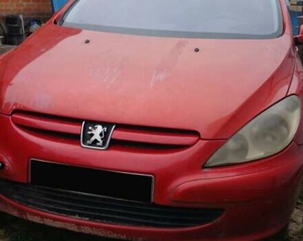 Красный Пежо 307, объемом двигателя 1.6 л и пробегом 180 тыс. км за 3100 $, фото 1 на Automoto.ua