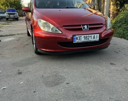 Красный Пежо 307, объемом двигателя 2 л и пробегом 1 тыс. км за 4250 $, фото 1 на Automoto.ua