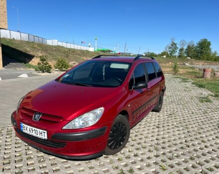 Червоний Пежо 307, об'ємом двигуна 2 л та пробігом 379 тис. км за 4000 $, фото 1 на Automoto.ua