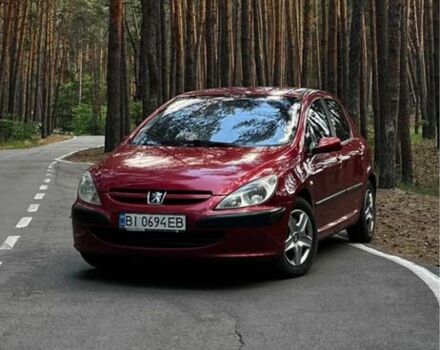 Червоний Пежо 307, об'ємом двигуна 1.4 л та пробігом 199 тис. км за 2900 $, фото 1 на Automoto.ua