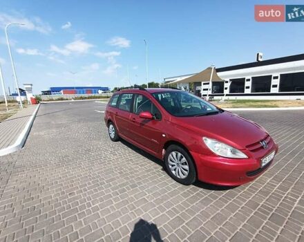 Красный Пежо 307, объемом двигателя 1.6 л и пробегом 328 тыс. км за 3499 $, фото 1 на Automoto.ua