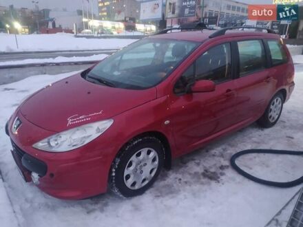 Червоний Пежо 307, об'ємом двигуна 1.6 л та пробігом 300 тис. км за 4800 $, фото 1 на Automoto.ua