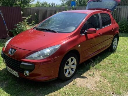 Червоний Пежо 307, об'ємом двигуна 2 л та пробігом 206 тис. км за 4400 $, фото 1 на Automoto.ua