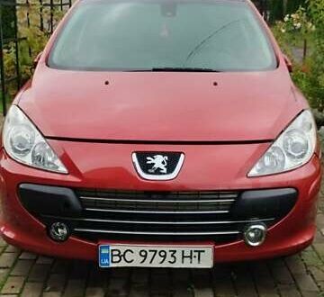 Червоний Пежо 307, об'ємом двигуна 2 л та пробігом 260 тис. км за 2600 $, фото 1 на Automoto.ua
