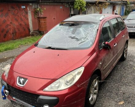 Пежо 307 2007 в Кривом Роге на Automoto.ua Красный Пежо 307, объемом двигателя 2 л и пробегом 272 тыс. км за 2100 $, фото 1 на Automoto.ua