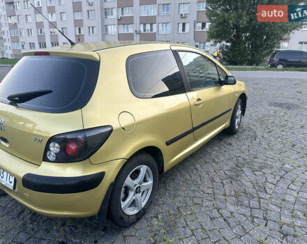 Жовтий Пежо 307, об'ємом двигуна 1.59 л та пробігом 292 тис. км за 2800 $, фото 4 на Automoto.ua