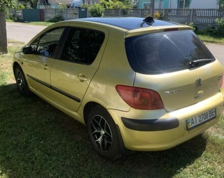 Жовтий Пежо 307, об'ємом двигуна 1.6 л та пробігом 507 тис. км за 3300 $, фото 3 на Automoto.ua