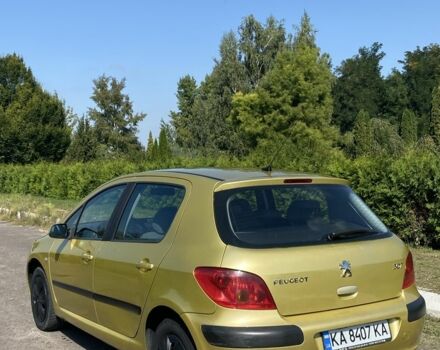Жовтий Пежо 307, об'ємом двигуна 1.4 л та пробігом 241 тис. км за 2600 $, фото 1 на Automoto.ua