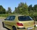 Жовтий Пежо 307, об'ємом двигуна 1.4 л та пробігом 241 тис. км за 2600 $, фото 1 на Automoto.ua