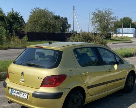 Жовтий Пежо 307, об'ємом двигуна 1.4 л та пробігом 241 тис. км за 2600 $, фото 3 на Automoto.ua