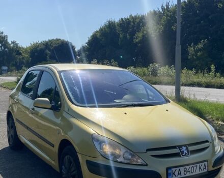 Жовтий Пежо 307, об'ємом двигуна 1.4 л та пробігом 241 тис. км за 2600 $, фото 2 на Automoto.ua