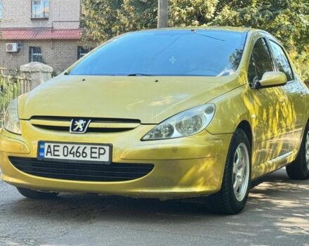 Желтый Пежо 307, объемом двигателя 1.6 л и пробегом 260 тыс. км за 4000 $, фото 3 на Automoto.ua