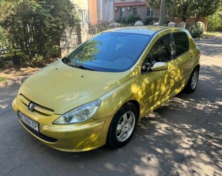 Желтый Пежо 307, объемом двигателя 1.6 л и пробегом 260 тыс. км за 4000 $, фото 2 на Automoto.ua