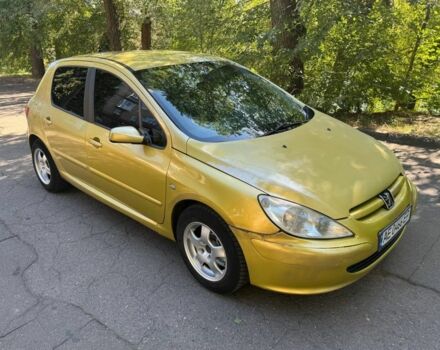 Желтый Пежо 307, объемом двигателя 1.6 л и пробегом 260 тыс. км за 4000 $, фото 7 на Automoto.ua