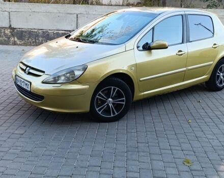 Жовтий Пежо 307, об'ємом двигуна 1.6 л та пробігом 260 тис. км за 3700 $, фото 1 на Automoto.ua