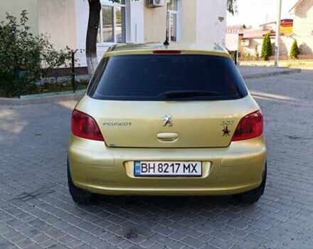 Желтый Пежо 307, объемом двигателя 1.6 л и пробегом 260 тыс. км за 3500 $, фото 4 на Automoto.ua