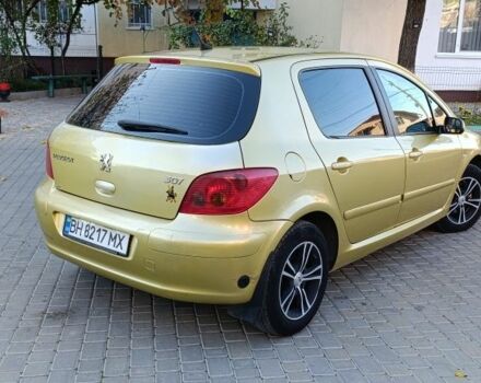 Жовтий Пежо 307, об'ємом двигуна 1.6 л та пробігом 260 тис. км за 3700 $, фото 4 на Automoto.ua
