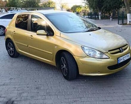 Желтый Пежо 307, объемом двигателя 1.6 л и пробегом 260 тыс. км за 3500 $, фото 2 на Automoto.ua