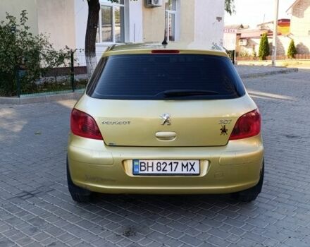 Жовтий Пежо 307, об'ємом двигуна 1.6 л та пробігом 260 тис. км за 3700 $, фото 5 на Automoto.ua