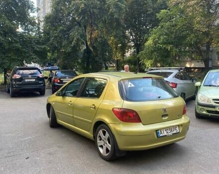 Жовтий Пежо 307, об'ємом двигуна 1.59 л та пробігом 280 тис. км за 3300 $, фото 30 на Automoto.ua