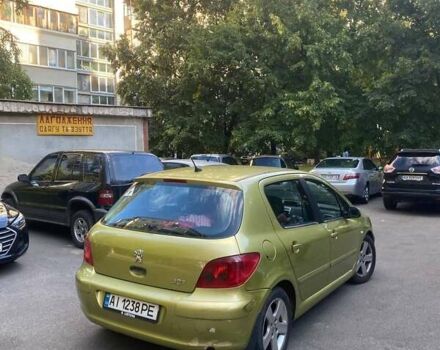 Жовтий Пежо 307, об'ємом двигуна 1.59 л та пробігом 280 тис. км за 3300 $, фото 31 на Automoto.ua