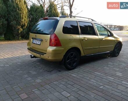 Жовтий Пежо 307, об'ємом двигуна 1.97 л та пробігом 382 тис. км за 2900 $, фото 2 на Automoto.ua