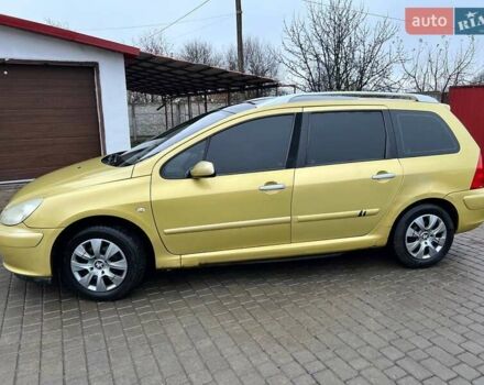 Желтый Пежо 307, объемом двигателя 1.6 л и пробегом 204 тыс. км за 3950 $, фото 13 на Automoto.ua