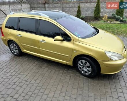 Желтый Пежо 307, объемом двигателя 1.6 л и пробегом 204 тыс. км за 3950 $, фото 9 на Automoto.ua