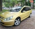 Желтый Пежо 307, объемом двигателя 2 л и пробегом 330 тыс. км за 2750 $, фото 1 на Automoto.ua