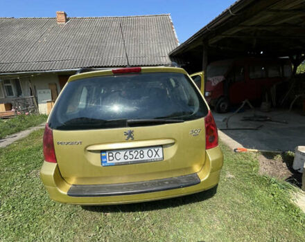 Жовтий Пежо 307, об'ємом двигуна 2 л та пробігом 210 тис. км за 3000 $, фото 4 на Automoto.ua
