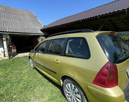 Жовтий Пежо 307, об'ємом двигуна 2 л та пробігом 210 тис. км за 3000 $, фото 2 на Automoto.ua