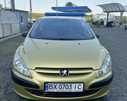 Жовтий Пежо 307, об'ємом двигуна 1.59 л та пробігом 292 тис. км за 2800 $, фото 1 на Automoto.ua