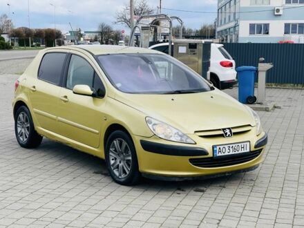 Пежо 307 2001 в Тячеве на Automoto.ua Желтый Пежо 307, объемом двигателя 2 л и пробегом 280 тыс. км за 2800 $, фото 1 на Automoto.ua